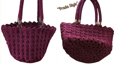 borse uncinetto prada 2024|La borsa crochet di Prada è l'it.